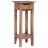 Plant Stand 11.8"x11.8"x29.5" Solid Reclaimed Wood