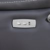 Liyasi Zero Gravity Power Recliner with comfortable lying degree, Massage, Heating and Phone Holder, Side Pockets, USB Charge Ports, Enjoy extreme rel