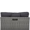 Patio Furniture Set Outdoor Furniture Daybed Rattan Sectional Furniture Set Patio Seating Group With Cushions and Center Table for Patio, Lawn, Backya